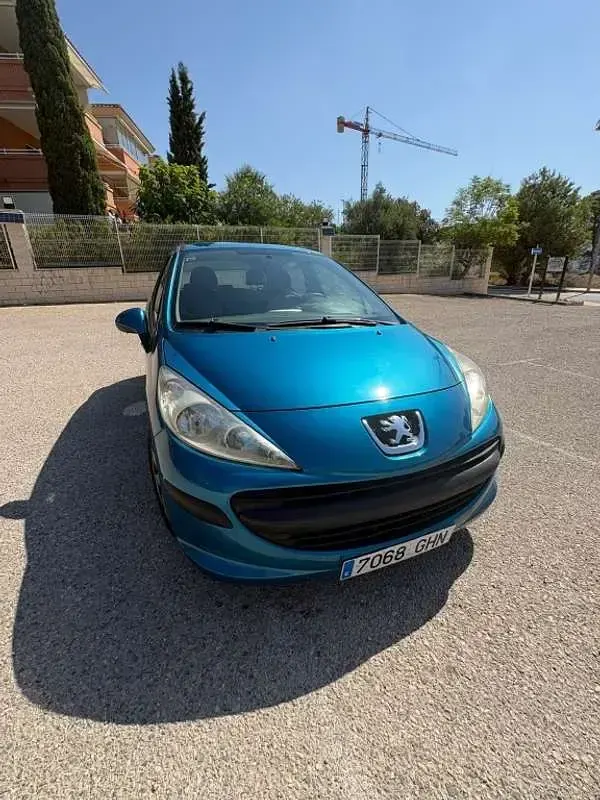 Usado Peugeot 207 Sport 109 CV (80 kW) 2008 Azul Utilitario
