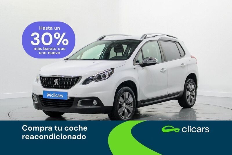 Blanco Usado 2017 Peugeot 2008 Style SUV | 10.990 € (Precio justo) - Imagen 1/4
