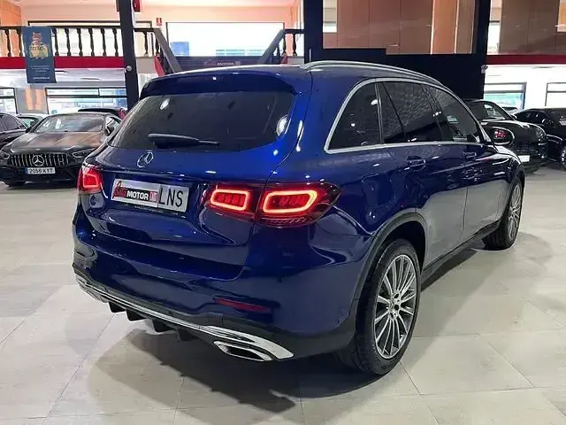 Usado Mercedes GLC200 163 CV (119 kW) 2021 Azul SUV