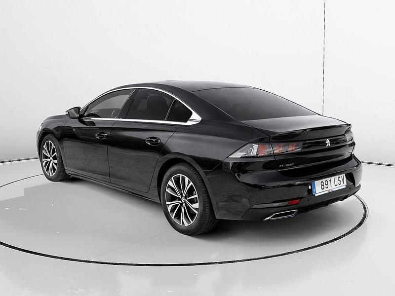 Usado Peugeot 508 Allure 131 CV (96 kW) 2021 Negro Berlina
