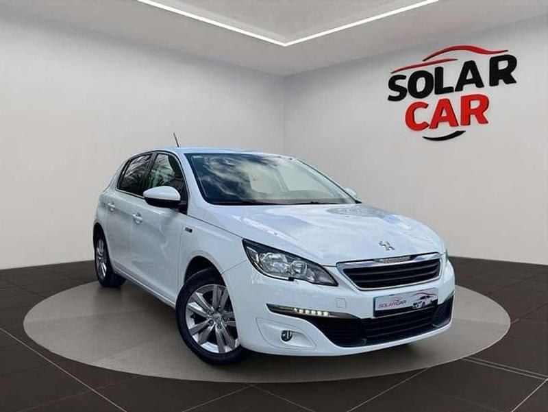 Usado Peugeot 308 Style 99 CV (72 kW) 2015 Blanco Utilitario
