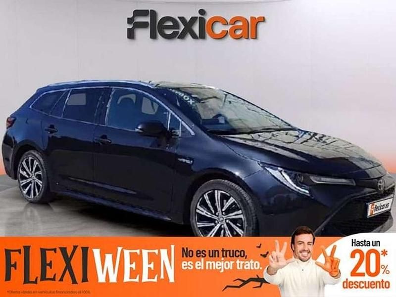 Negro Usado 2021 Toyota Corolla Advance Familiar | 19.490 € (Buen precio) - Imagen 1/4