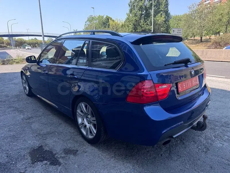 Usado BMW 320 Sport Line 170 CV (125 kW) 2009 Azul Familiar