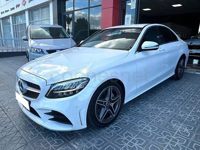 Usado Mercedes C200 184 CV (135 kW) 2019 Blanco Berlina