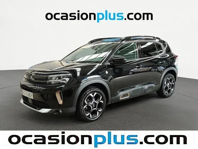Negro Usado 2023 Citroën C5 Aircross SUV | 20.900 € (Super precio) - Imagen 1/4