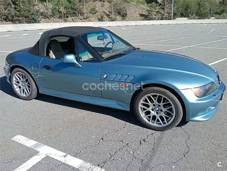 Usado BMW Z3 140 CV (102 kW) 1996 Azul Descapotable