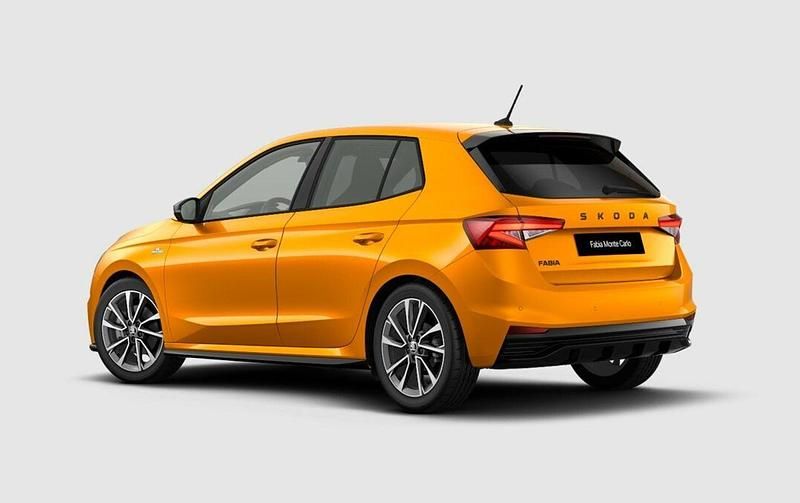 Nuevo Skoda Fabia Monte Carlo 115 CV (84 kW) 2025 Naranja Utilitario