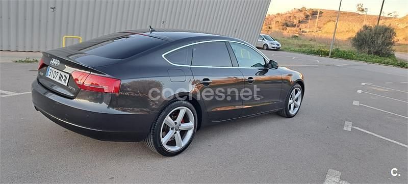 Usado Audi A5 Sportback S-Line 170 CV (125 kW) 2010 Negro Utilitario