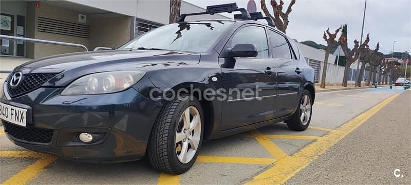 Usado Mazda 3 Active 105 CV (77 kW) 2007 Negro Berlina