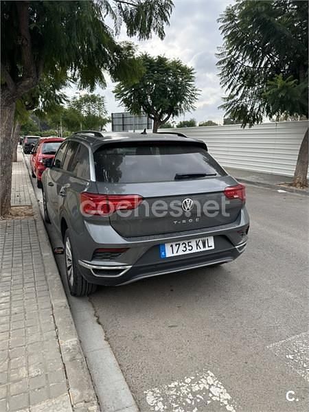 Gris / plata Usado 2019 VW T-Roc Advance SUV | 20.500 € (Precio justo) - Imagen 1/4