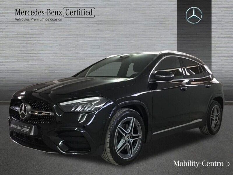 Negro cosmos Usado 2024 Mercedes GLA200 AMG line SUV | 42.900 € (Precio justo) - Imagen 1/4