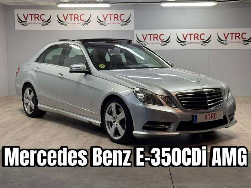 Plateado Usado 2013 Mercedes E350 AMG Berlina | 16.400 € (Precio justo) - Imagen 1/4