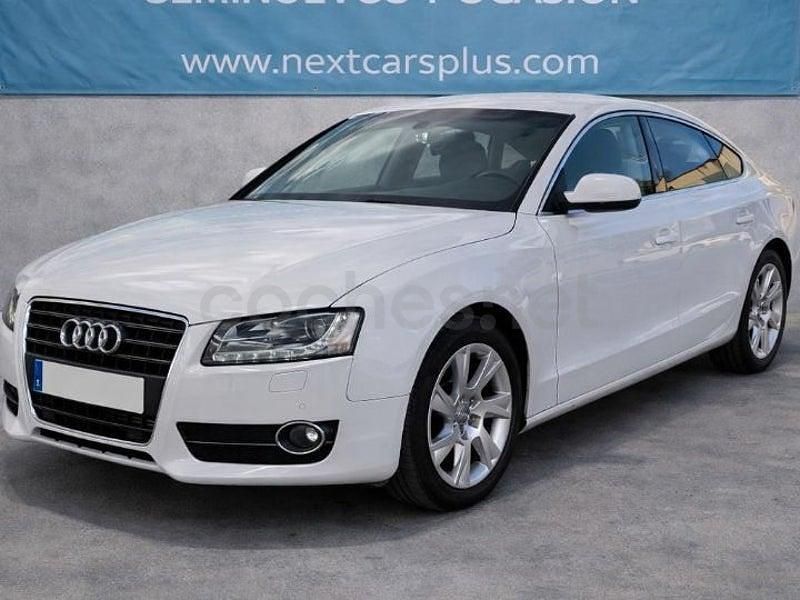 Usado Audi A5 Sportback 160 CV (117 kW) 2011 Blanco Utilitario