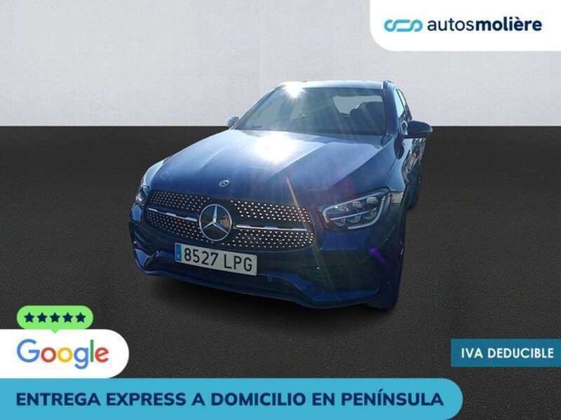 Azul Usado 2021 Mercedes GLC200 SUV | 38.900 € (Precio justo) - Imagen 1/4
