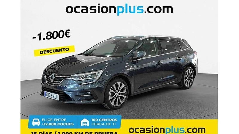 Gris Usado 2022 Renault Mégane GrandTour Zen Familiar | 16.455 € (Buen precio) - Imagen 1/2