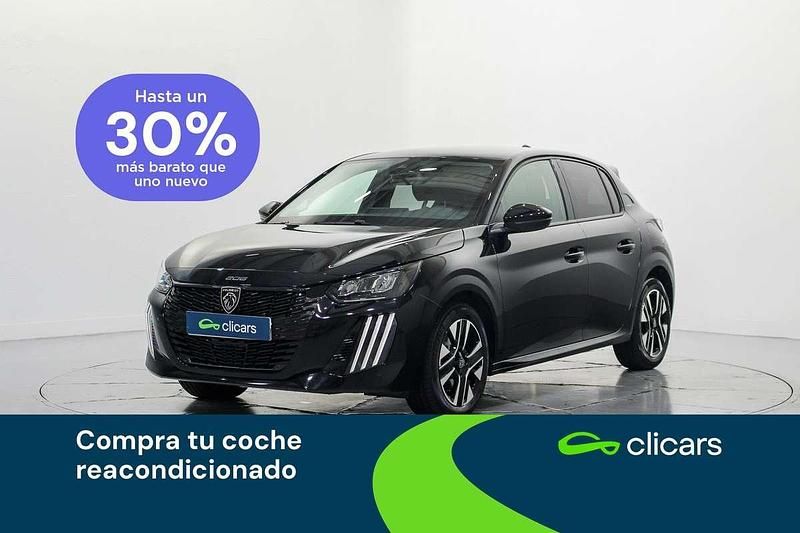 Negro Usado 2024 Peugeot 208 Allure Utilitario | 17.290 € (Buen precio) - Imagen 1/4