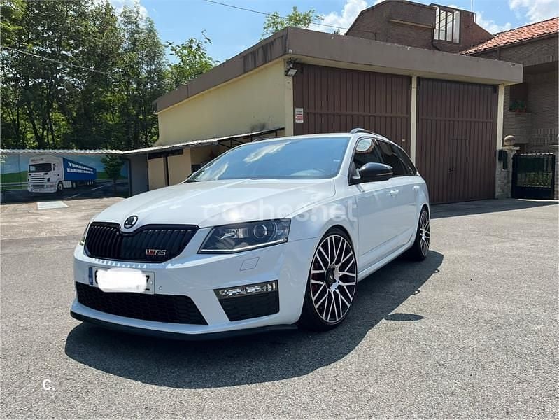 Brugt Skoda Octavia RS 220 HK (161 kW) 2017 Hvid Stationcar