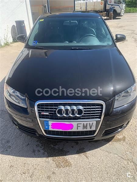 Usado Audi A3 Ambition 140 CV (102 kW) 2007 Negro Utilitario