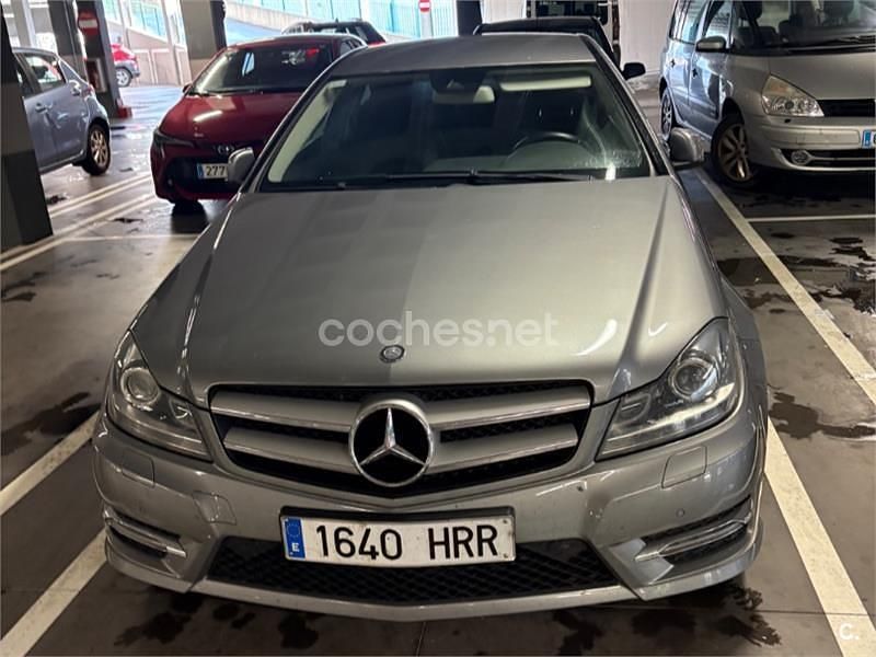 Gris / plata Usado 2013 Mercedes C220 Coupe | 12.500 € (Buen precio) - Imagen 1/4