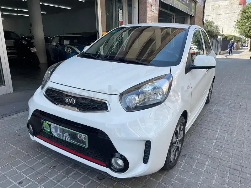 Usado Kia Picanto 66 CV (48 kW) 2016 Blanco Utilitario