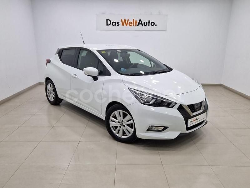Blanco Usado 2020 Nissan Micra Acenta Berlina | 12.900 € (Precio justo) - Imagen 1/4