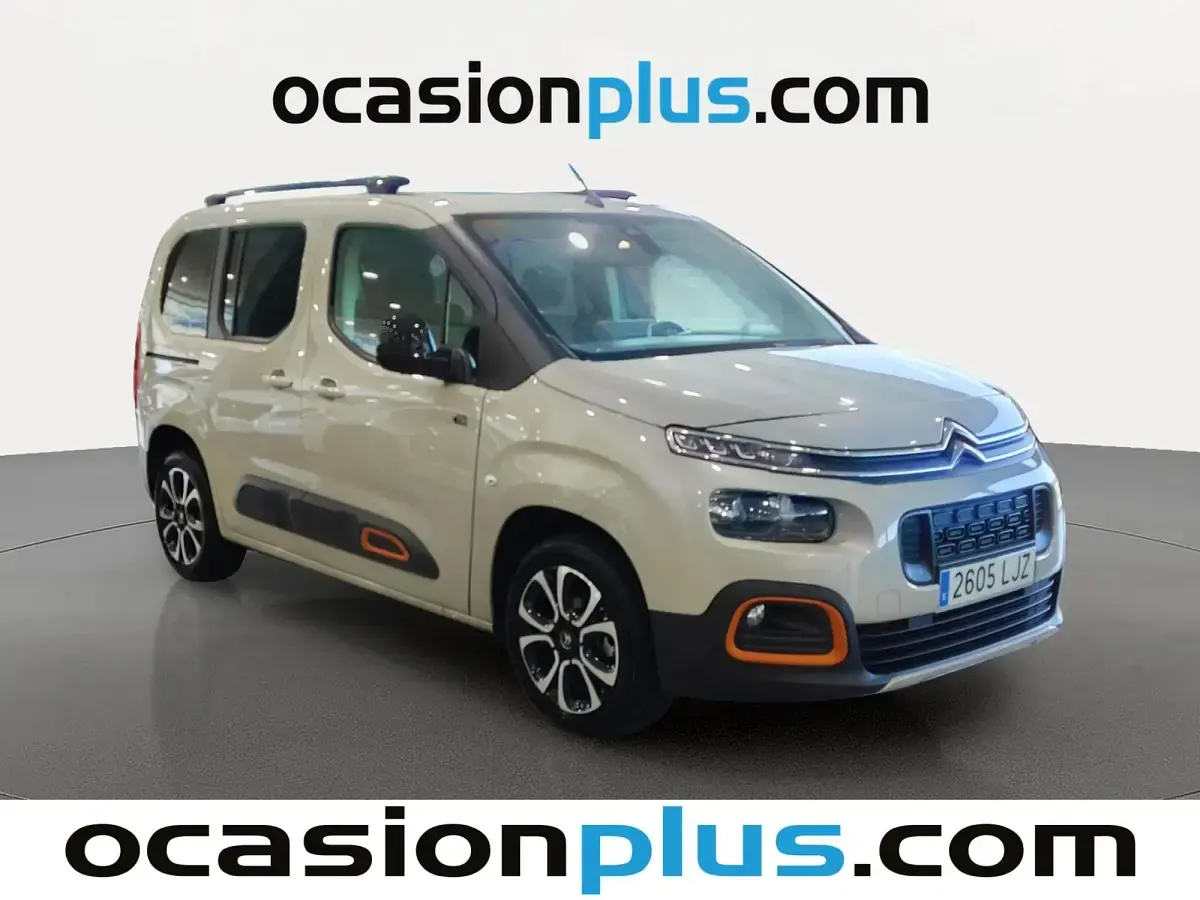 Usado Citroën e-Berlingo Shine 102 CV (75 kW) 2020 Beige Van