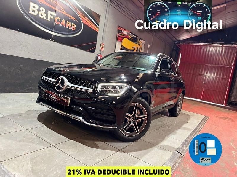 Usado Mercedes GLC300e 306 CV (225 kW) 2022 Negro SUV
