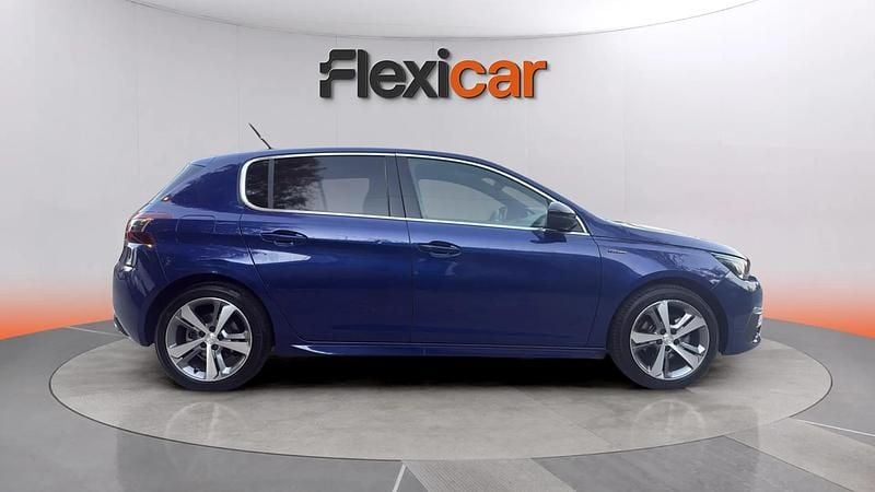 Usado Peugeot 308 GT-line 131 CV (96 kW) 2020 Azul Berlina