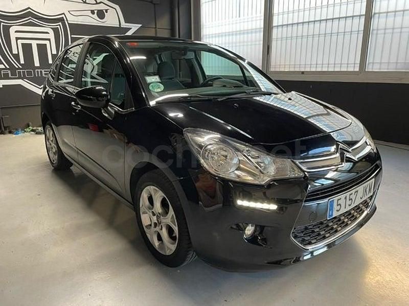Usado Citroën C3 Attraction 68 CV (50 kW) 2015 Negro Berlina