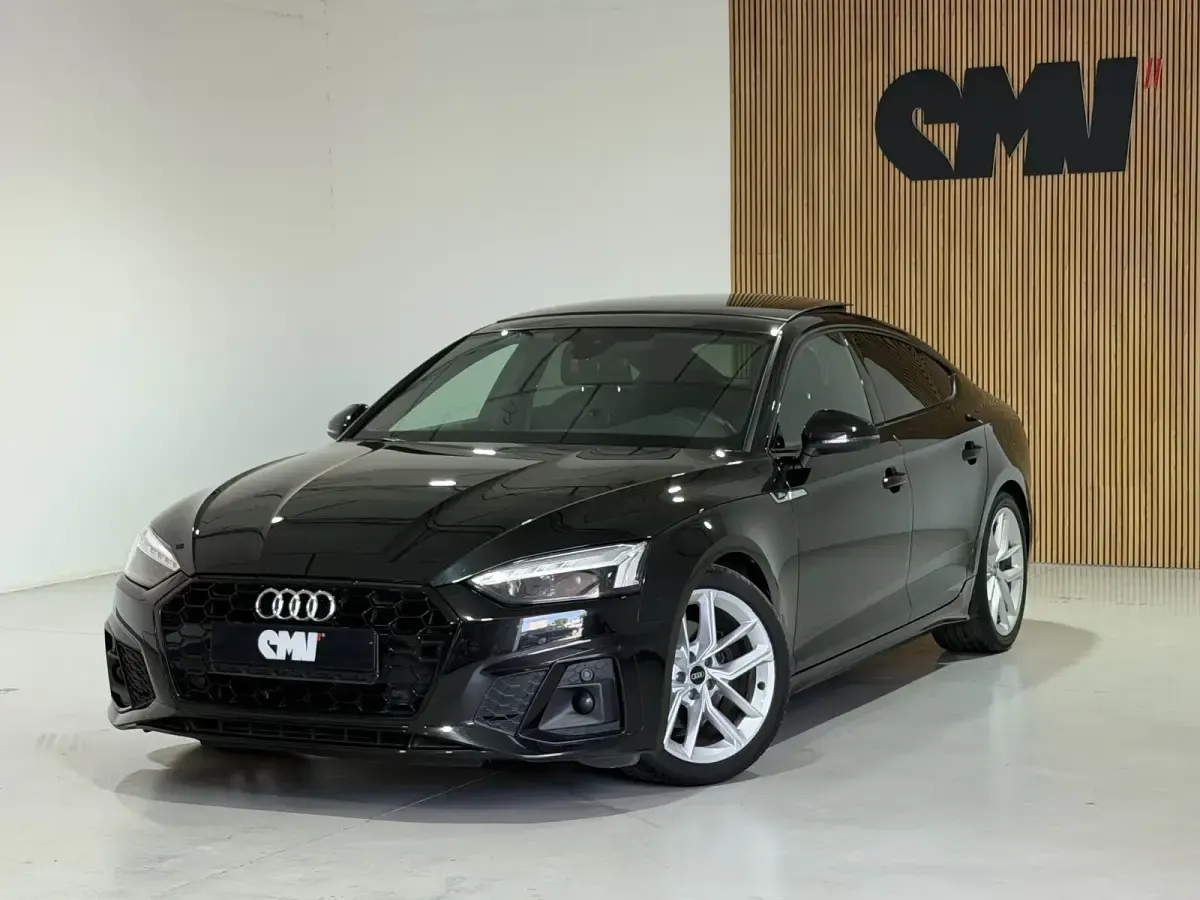 Usado Audi A5 Sportback S-Line 163 CV (119 kW) 2021 Negro Utilitario