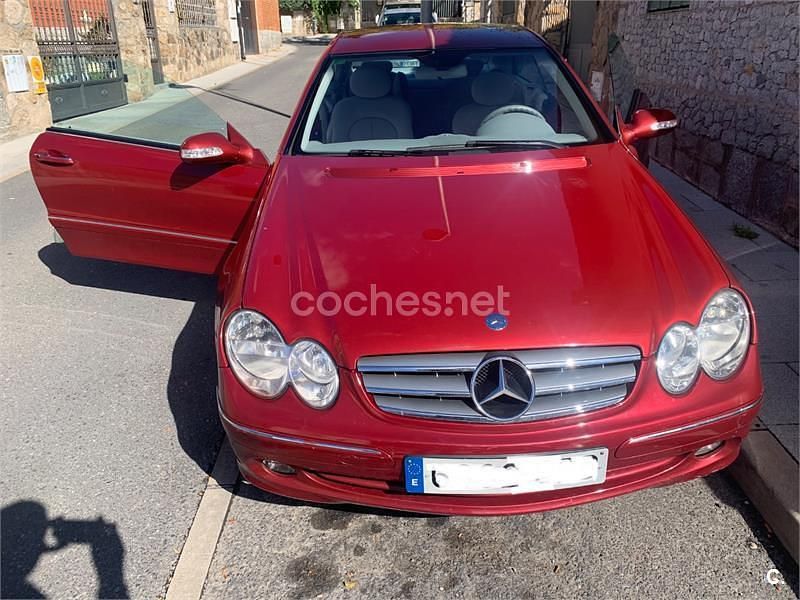 Granate Usado 2005 Mercedes CLK270 Elegance Coupe | 6300 € (Buen precio) - Imagen 1/4