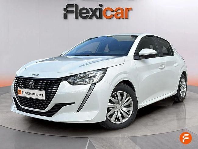 Usado Peugeot 208 Active 100 CV (73 kW) 2021 Gris Utilitario