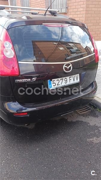 Usado Mazda 5 Active 110 CV (80 kW) 2007 Granate Monovolumen