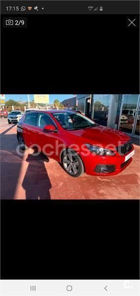 Rojo Usado 2019 Peugeot 308 Style Berlina | 13.500 € (Un poco caro) - Imagen 1/4