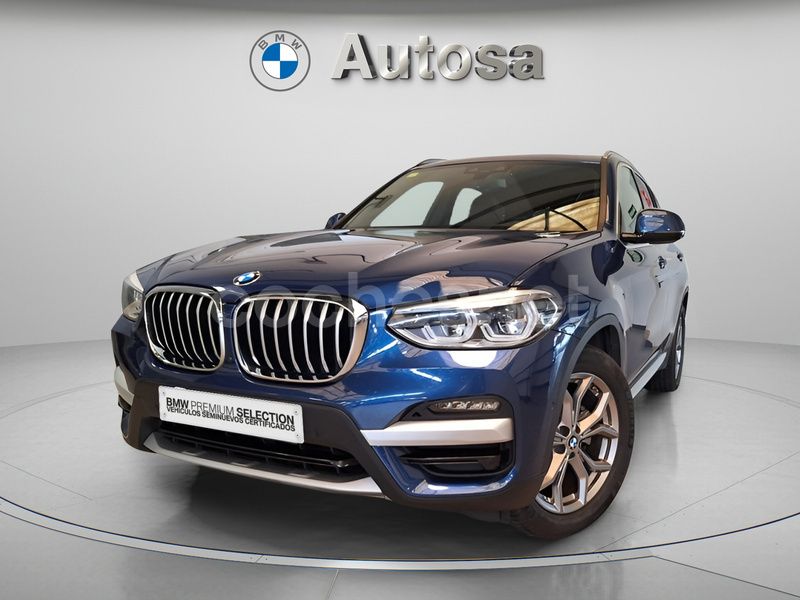 Azul Usado 2020 BMW X3 Performance SUV | 39.700 € (Caro) - Imagen 1/4