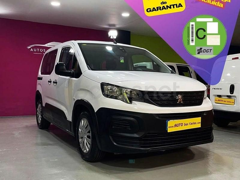 Usado Peugeot Rifter Allure 100 CV (73 kW) 2021 Blanco Monovolumen