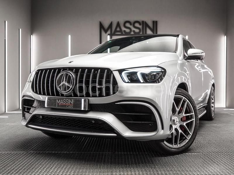Usado Mercedes GLE63 AMG 612 CV (450 kW) 2021 Gris / plata Coupe