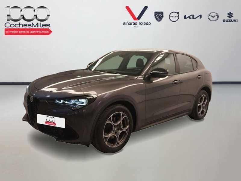 Gris Usado 2024 Alfa Romeo Stelvio Sprint SUV | 30.490 € (Precio justo) - Imagen 1/4