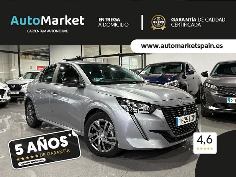 Gris Usado 2022 Peugeot 208 Active Utilitario | 11.400 € (Buen precio) - Imagen 1/4