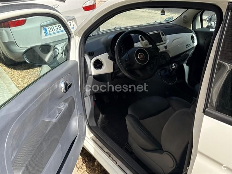 Usado Fiat 500 85 CV (62 kW) 2012 Blanco Berlina