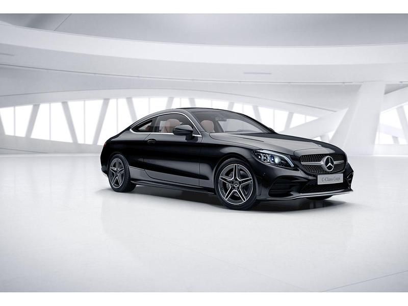 Usado Mercedes C220 194 CV (142 kW) 2019 Negro obsidiana  pintura metalizada Coupe