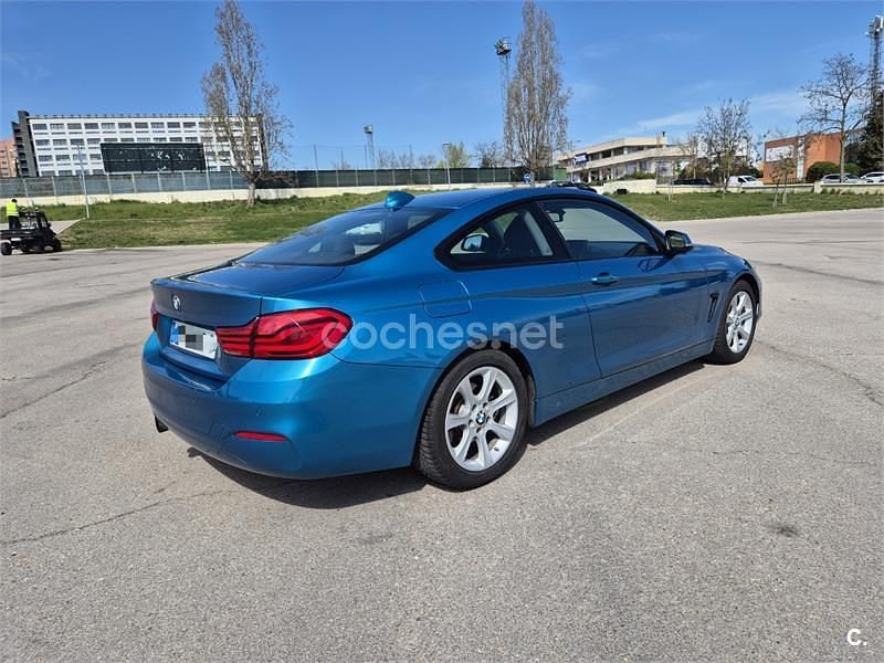 Usado BMW 420 184 CV (135 kW) 2017 Azul Coupe