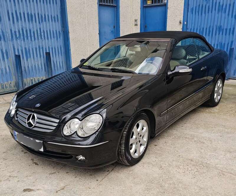 Negro Usado 2004 Mercedes CLK200 Coupe | 8500 € (Caro) - Imagen 1/4