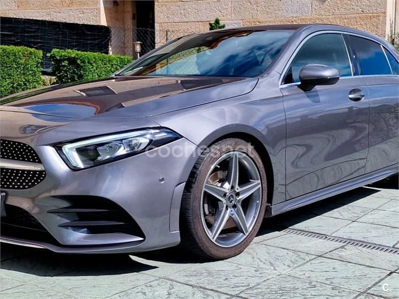 Gris / plata Usado 2018 Mercedes A200 Berlina | 26.000 € (Precio justo) - Imagen 1/4