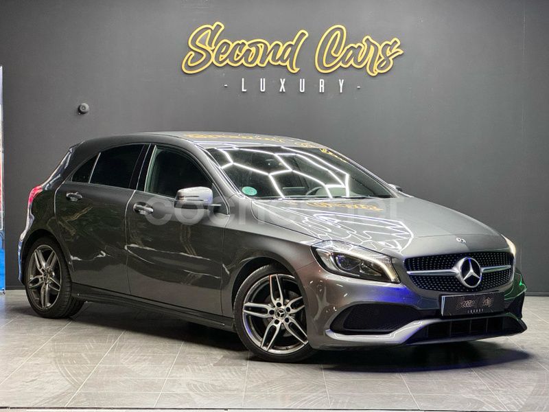 Gris / plata Usado 2018 Mercedes A200 Berlina | 17.990 € (Buen precio) - Imagen 1/4