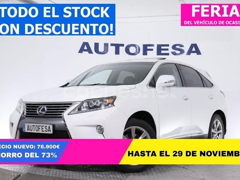 Blanco Usado 2013 Lexus RX450h SUV | 20.700 € (Precio justo) - Imagen 1/4