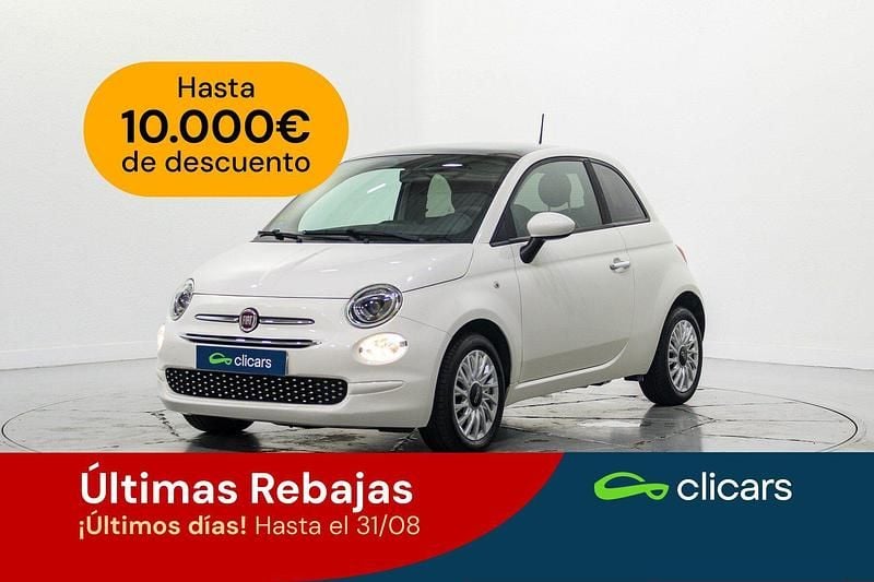Blanco Usado 2020 Fiat 500 Lounge Utilitario | 9990 € (Precio justo) - Imagen 1/4