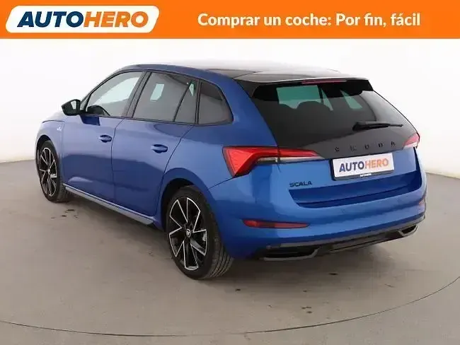 Usado Skoda Scala Monte Carlo 150 CV (110 kW) 2022 Azul Utilitario