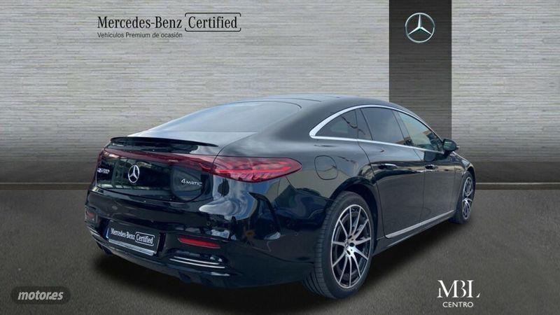 Usado Mercedes EQS580 384 kW (523 CV) 2022 Negro Berlina