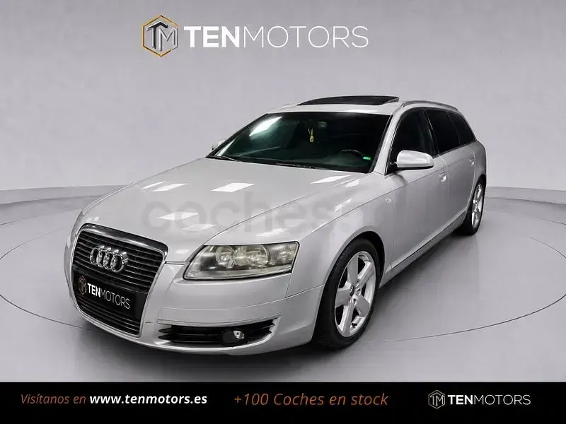 Usado Audi A6 225 CV (165 kW) 2005 Gris / plata Familiar